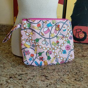 Amici XL Makeup Cosmetics Jewelry Pencils Art Supplies Travel Pouch Wristlet